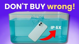 WHICH SMARTPHONE IP RATING GOOD FOR WATER PROOF?