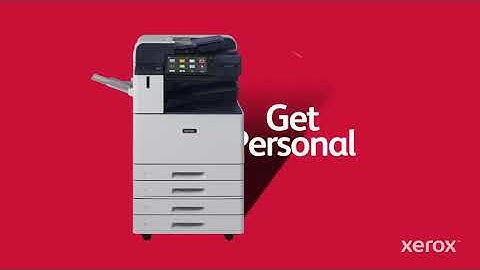 Xerox AltaLink 8100 Series Multi Function Printers For The Connected Workforce
