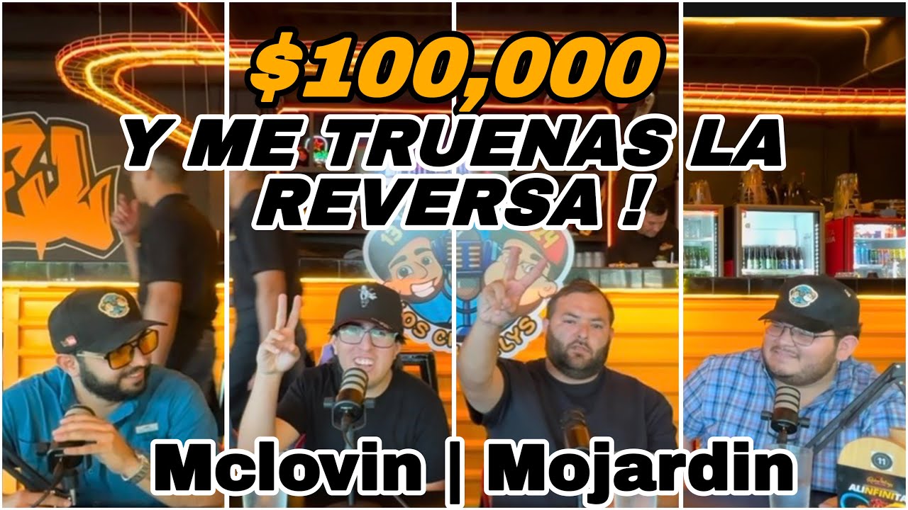 $100,000 Y ME TRUENAS LA REVERSA | ME TIRE DE UN PARACAIDAS PARA PUBLICIDAD | MCLOVIN | MOJARDIN
