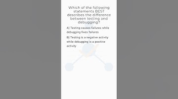 ISTQB CTFL Quick Quiz #3 — Testing vs Debugging