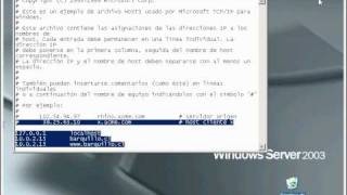 Servidor FTP y Web, Windows Server 2003