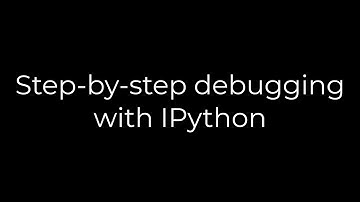 Python :Step-by-step debugging with IPython(5solution)