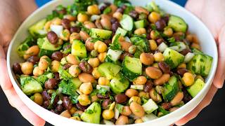 Ridiculously Easy Bean Salad Recipe