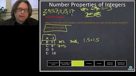 GRE Quant   Number Properties