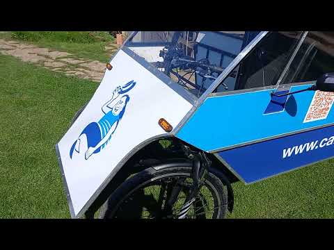 Электровеломобиль для сервисной службы Electric bicycle for service