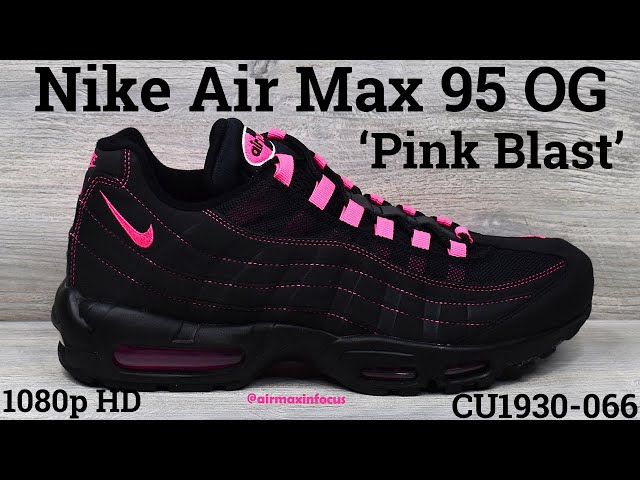 靴 air max 95 black pink cu1930-066 us10.5 air max 95 black pink cu1930-066 us10.5 - メルカリ