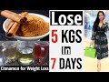 How To Lose Weight Fast With Cinnamon | Benefits, Uses In Hindi | Cinnamon Detox Drink | Fat to Fab