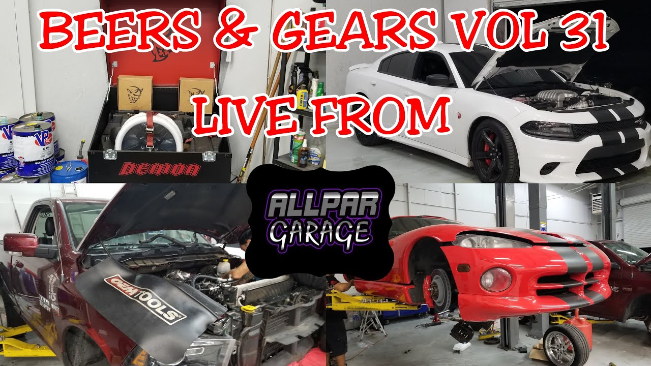 BEERS AND GEARS VOL 31 (WEEKLY LIVE STREAM) YouTube