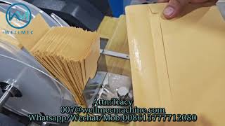 Automatic Peel Seal Envelope Double-Sided Tapes Glue Tape Pasting Machine Envelope Making Machine