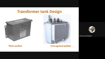 Cooling & Design of Transformer tank  By Dr Basavaraj Madiggond