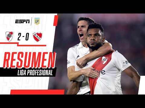 ¡EL MILLO FUE UNA MÁQUINA Y VENCIÓ AL ROJO EN EL MONUMENTAL! | River 2-0 Independiente | RESUMEN