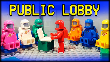Among Us Public Lobbies in a Nutshell (LEGO Animation)