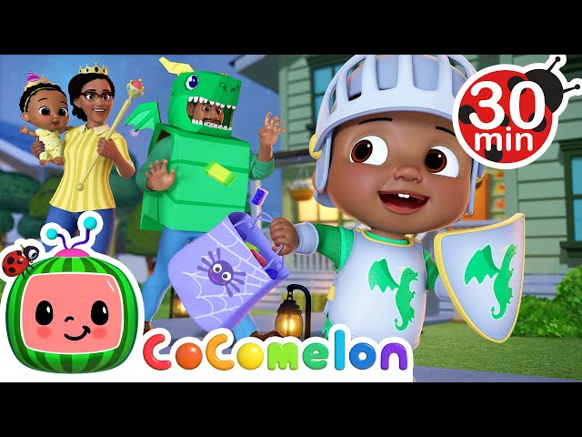 Finger Family Halloween + Trick or Treat Song + MORE CoComelon