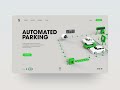 3d animated landing page