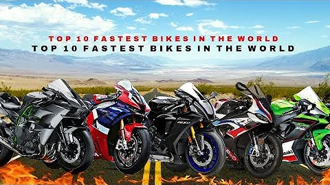 Top 10 Fastest Bikes in the World 2025 – Speed, Price & Features! 🏍️💨