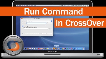 Using Run Command in CrossOver Mac 15