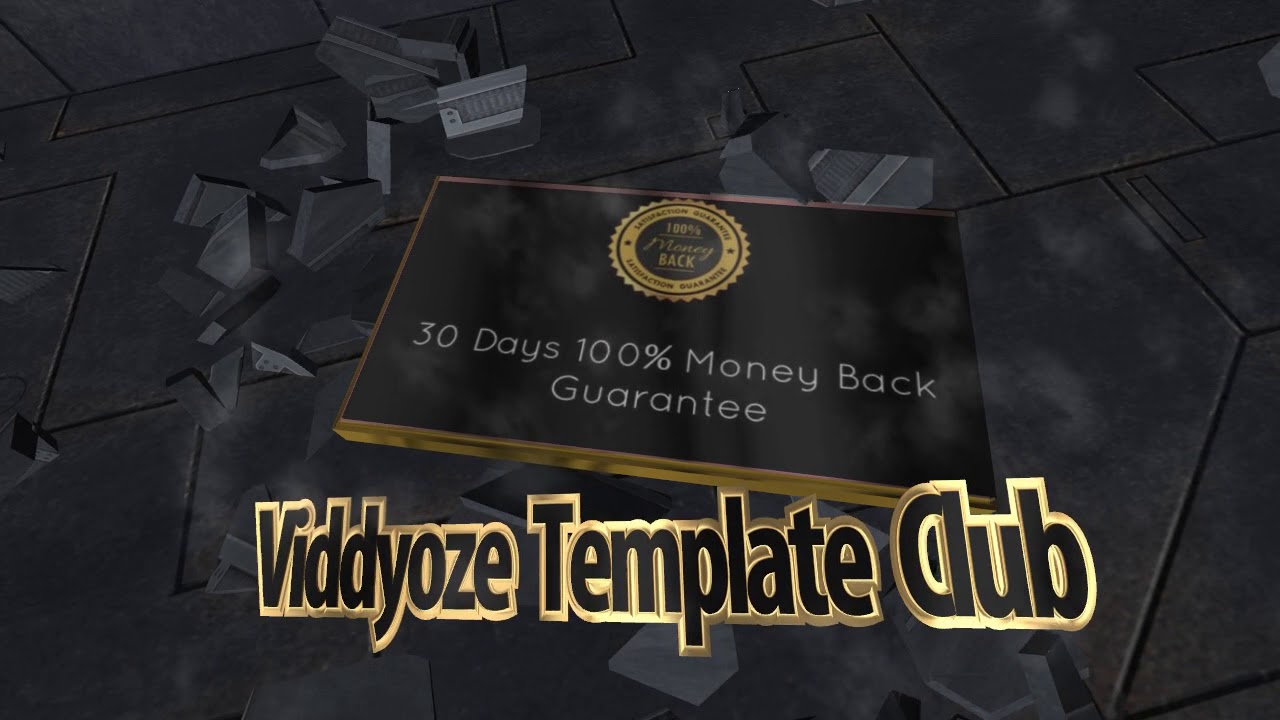 Viddyoze Template Club Product