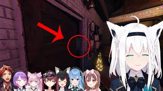 Fubuki Scared 7 People With this Same Door [Hololive\Phasmophobia]