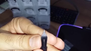 How to align feed and nib