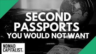 Second Passports I Would NOT Accept (Even for Free)