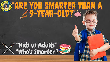 🧠 “Are You Smarter Than a 9-Year-Old?”"Only 1% of Kids Can Solve These Tricky Logic Riddles!"