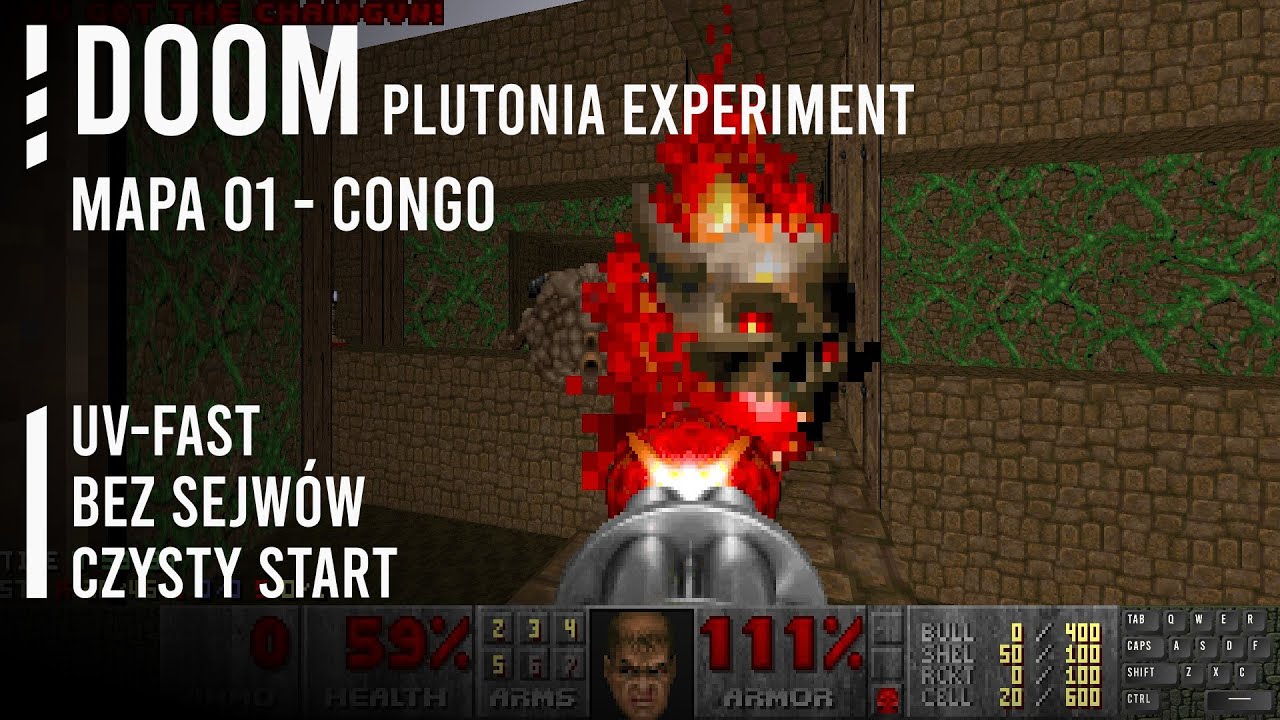 Doom - Plutonia Experiment - 01: Congo | UV-FAST