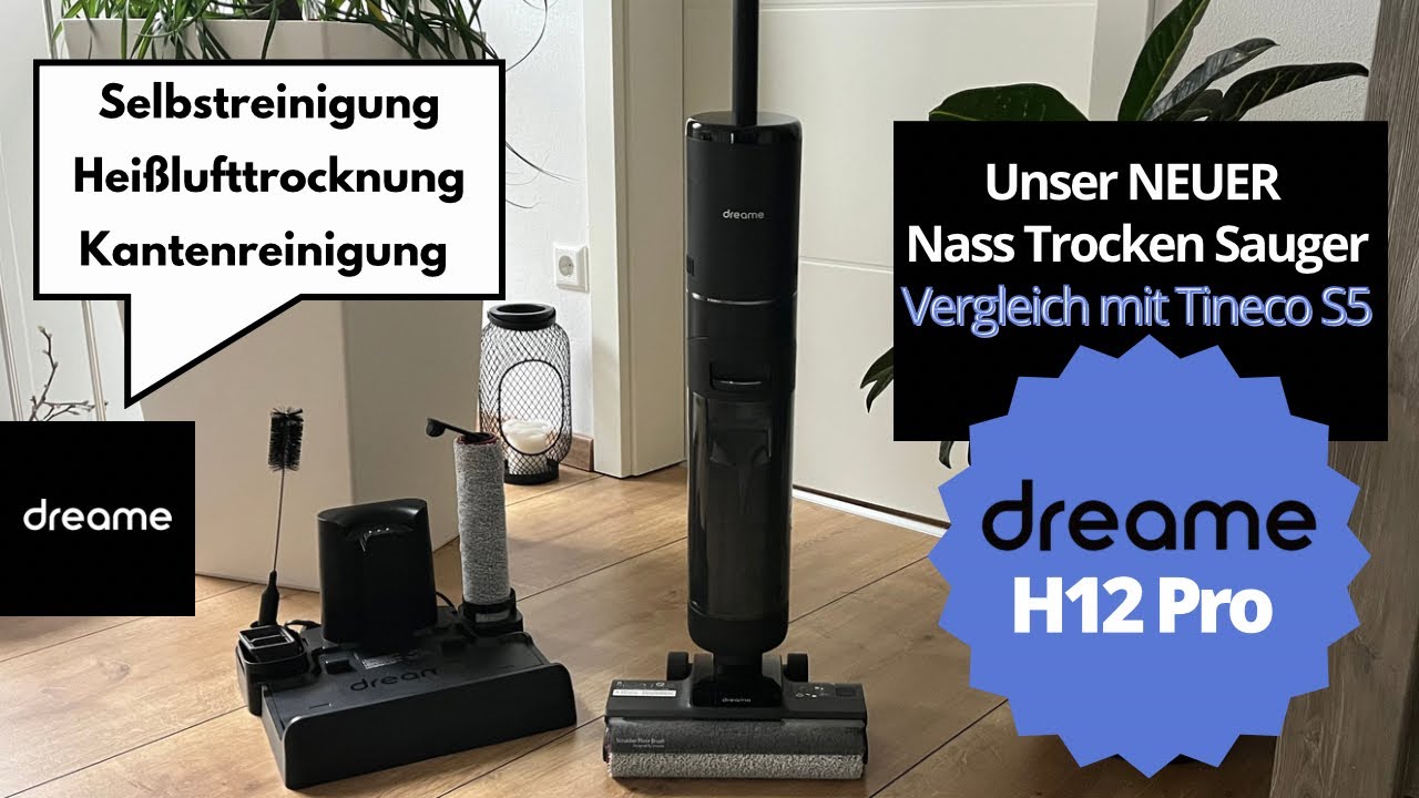 Wir haben einen Neuen Nass-Trocken-Sauger 🤩 Dreame H12 Pro - YouTube