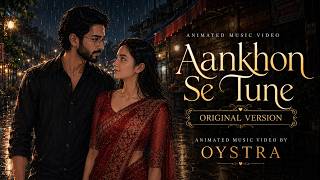 🎬 AANKHON SE TUNE (Original) – Animated  | Ghulam 1998 | #aankhonsetune #bollywoodsongs