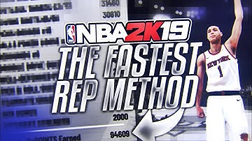 I FOUND THE BEST REP/MYPOINTS METHOD ON 2K19! HOW TO REP UP FAST TUTORIAL!
