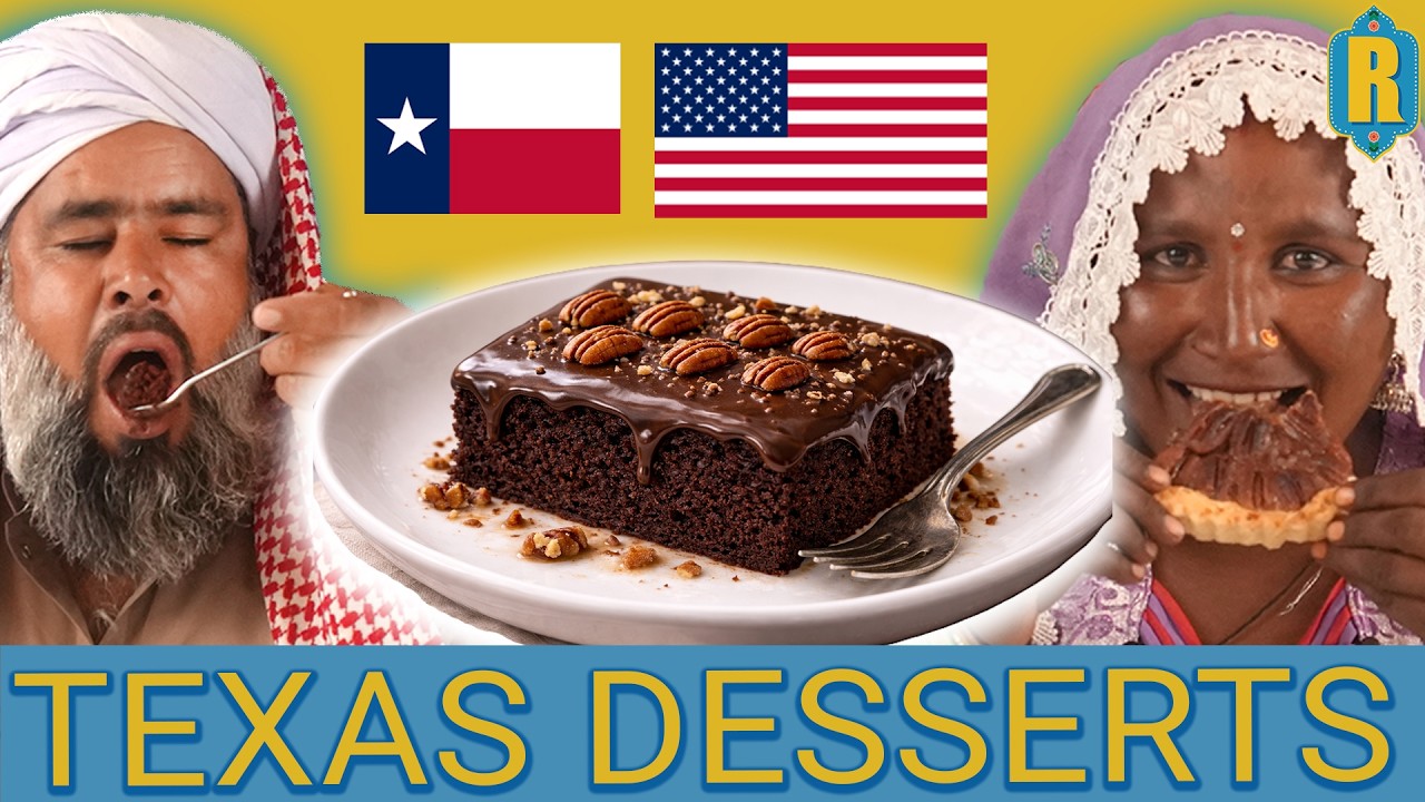 Tribal People Try Texas Desserts For The First Time