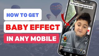 How To Make Baby Face In Just 1 Minutes screenshot 5