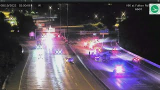 Deadly crash in Cleveland: Man dies in I-90 West accident