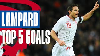 "An Emphatic Finish From Frank Lampard!" | Frank Lampard Top 5 Goals | England