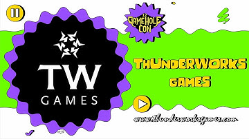 Jess Carrier of Thunderworks Games at Gamehole Con 2025