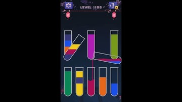 Sort Water Color Puzzle Level 1199