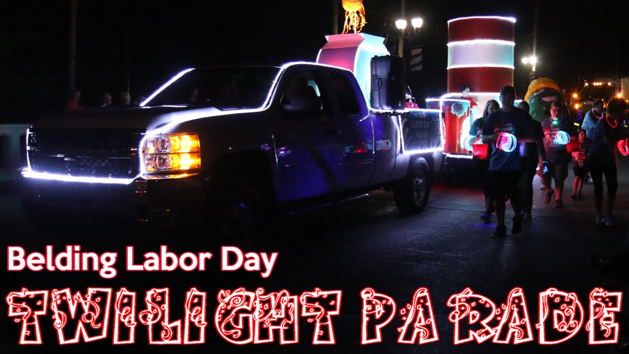 2015 Belding Labor Day Twilight Parade YouTube