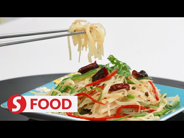 Homestyle Szechuan Shredded Potatoes - Produce Made Simple