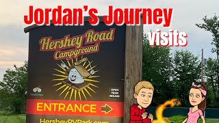 Jordan's Journey visits Hershey Road Campground in Hershey, PA
