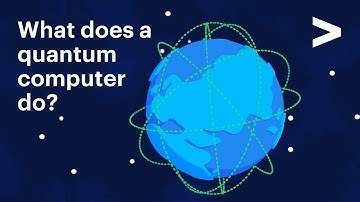 What does a quantum computer do?