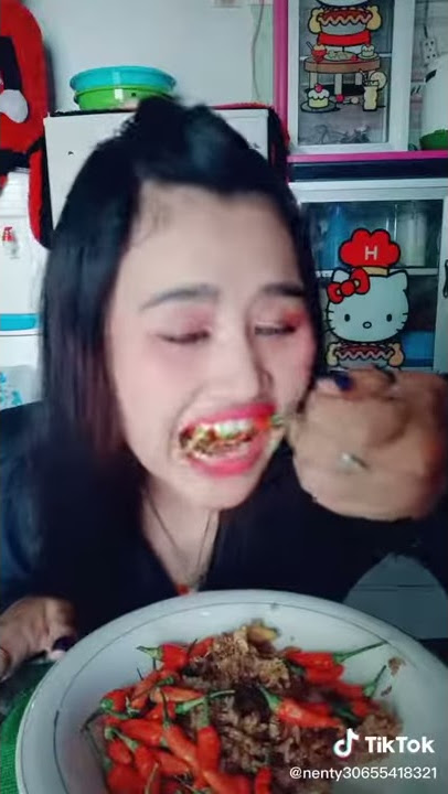 Jablay Pamela Cupi Cupita Mukbang Cabe Se kilo