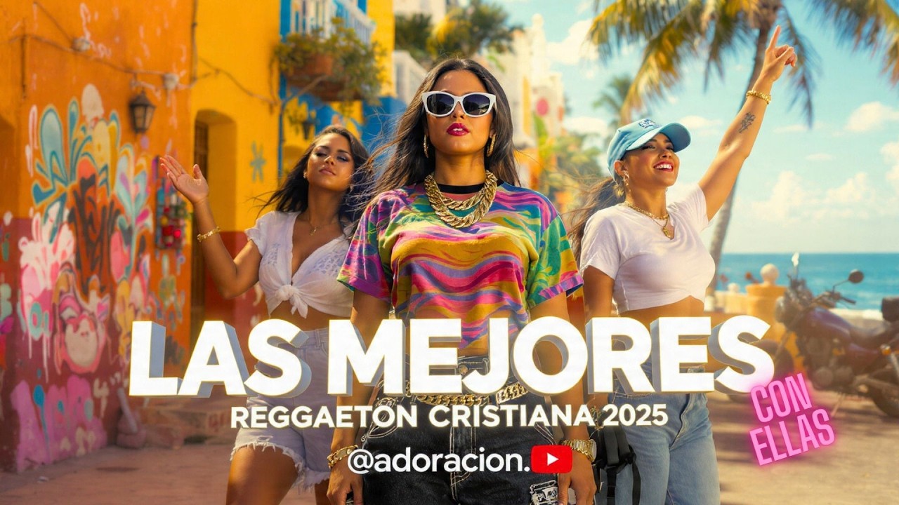 REGGAETÓN CRISTIANO 2025 CON ELLAS (Mezcla EXCLUSIVA) ¡Éxitos Inéditos! Música Cristiana Urbana