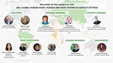 Launch of 2021 Global Hunger Index
