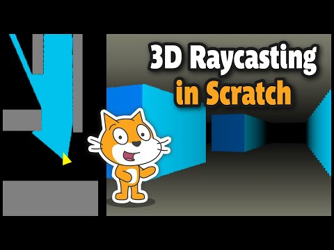 Crazy Simple Raycasting E1 - ? How to make awesome 3d games in Scratch