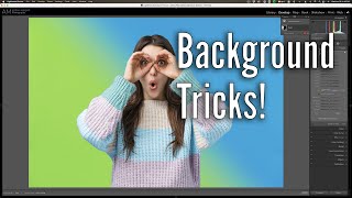 TRICKS With BACKGROUNDS in Lightroom screenshot 4