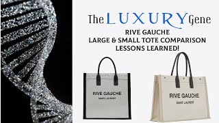 Saint Laurent Rive Gauche Tote Review · Glambytes