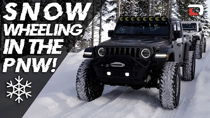 4x4 Off-Roading in Snow (Snow Wheeling) in the Pacific Northwest  | Built2Wander