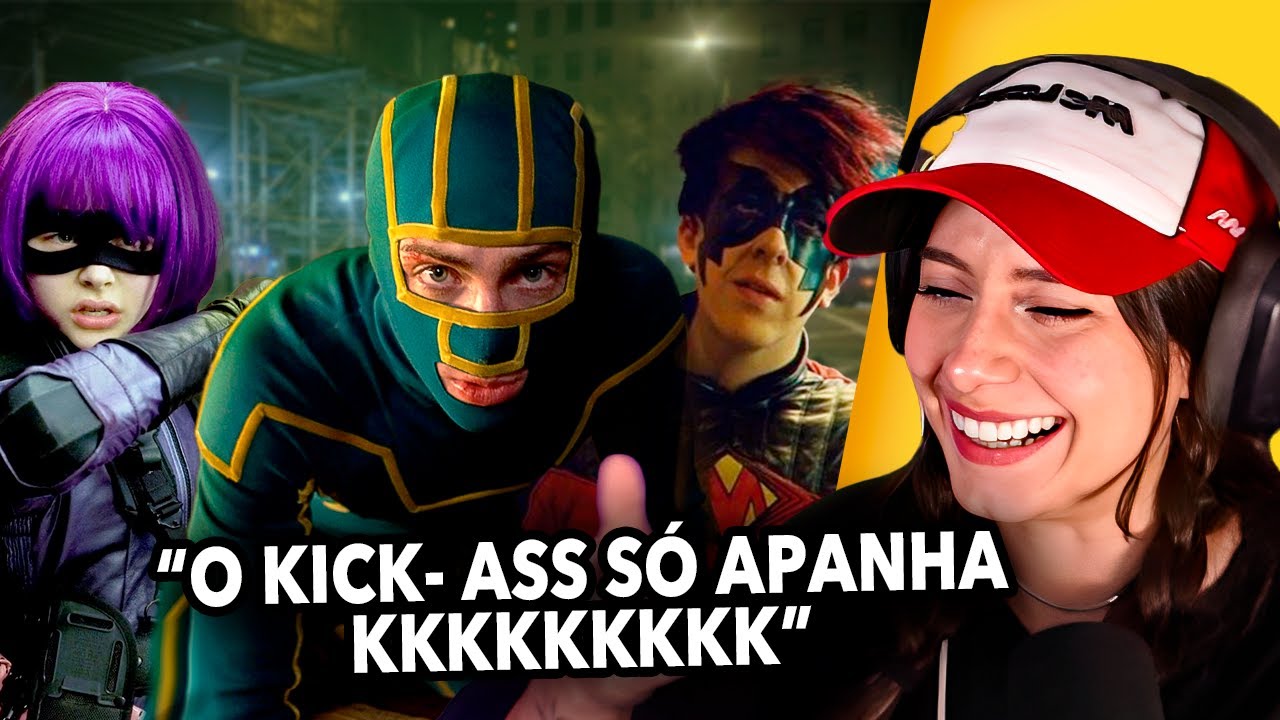KICK-ASS SÓ SABE APANHAR O FILME TODO KKKKK | Yayah Cine
