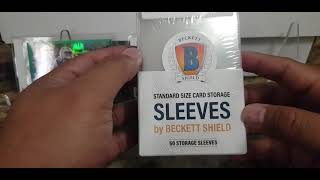 Beckett Shield sleeves product review. screenshot 4