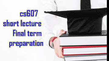 cs607 lecture 39 || cs607 short lectures in Urdu || #vushortlecture #cs607 #mcs #vu
