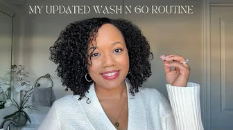 UPDATED WASH AND GO ROUTINE | SHEA MOISTURE PRODUCTS